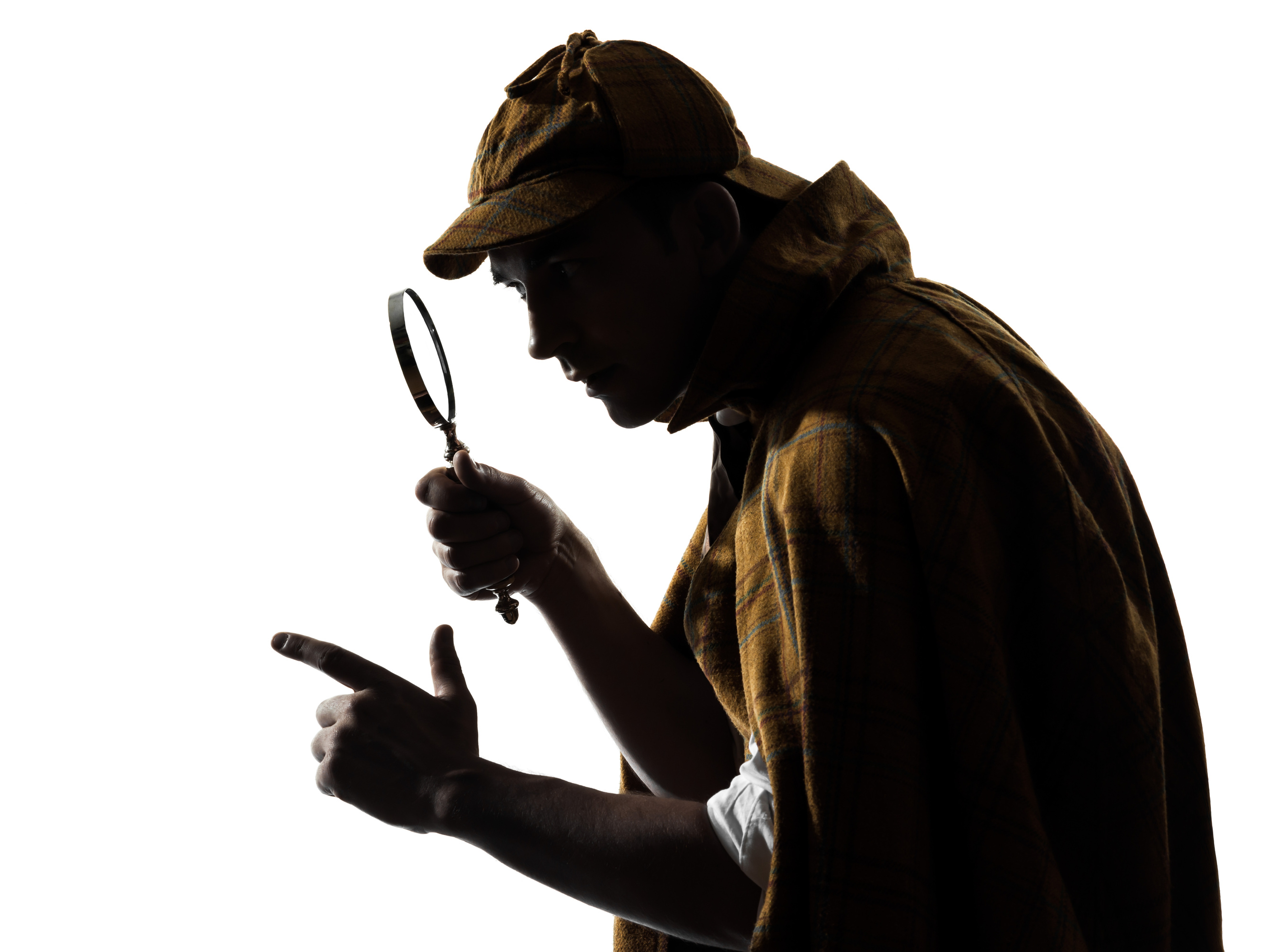 sherlock holmes silhouette