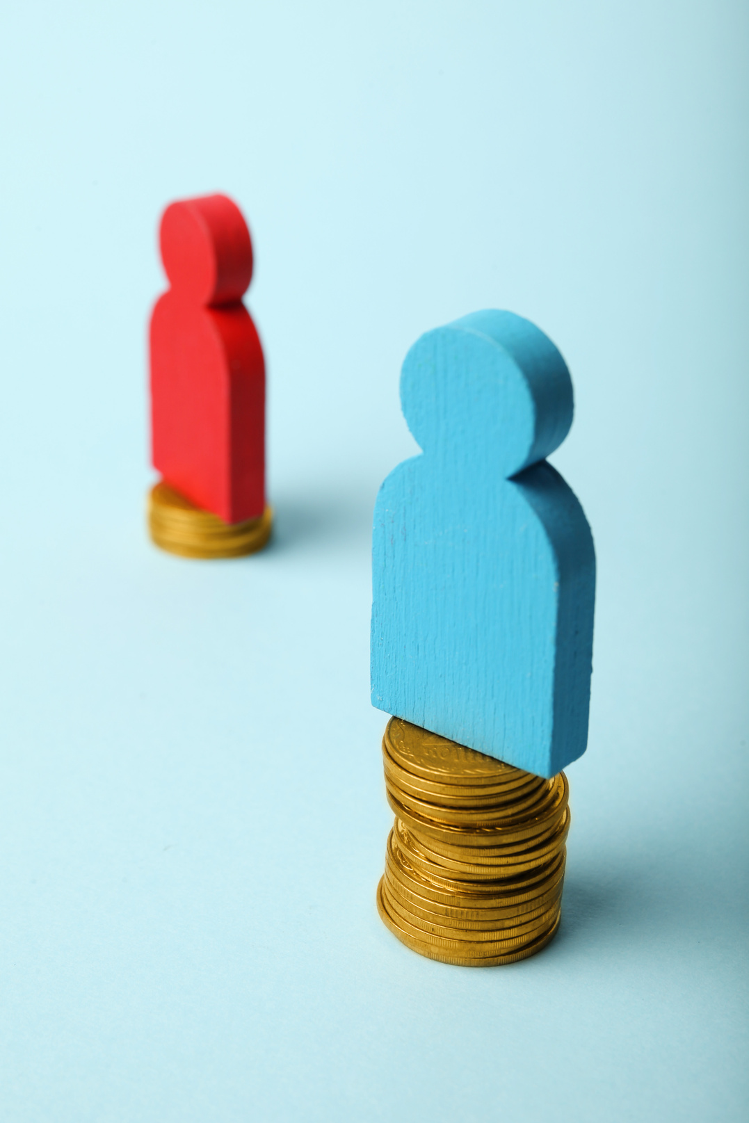 Gender discrimination and gender pay gap. Gender inequality