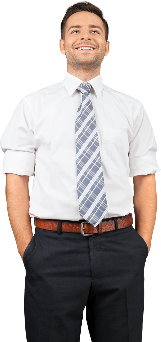 Portrait of a Smiling Businessman
